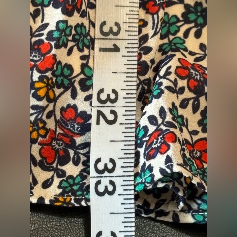 J. Crew Multicolor Floral Long Sleeve Dress - Picture 11 of 11